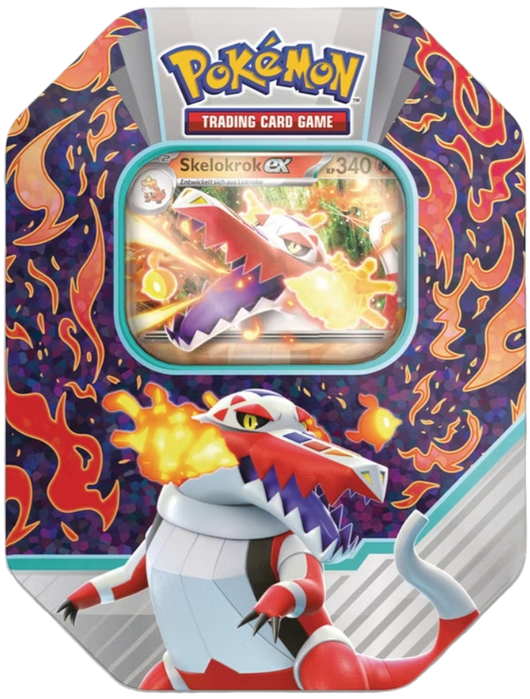 Skelokrok ex Pokémon Tin Box DE