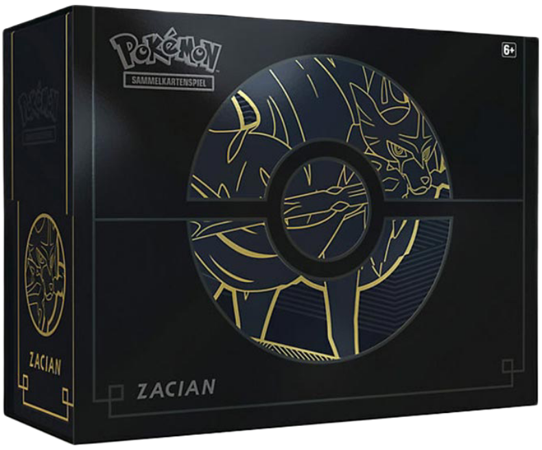 Schwert und Schild - Plus Zacian - Top Trainer Box
