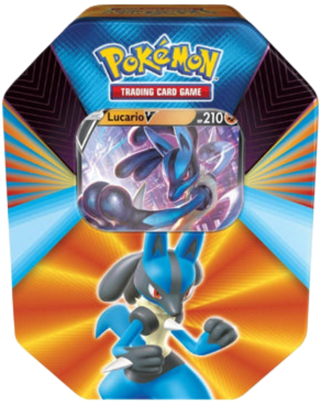 Lucario V Pokémon Tin Box DE