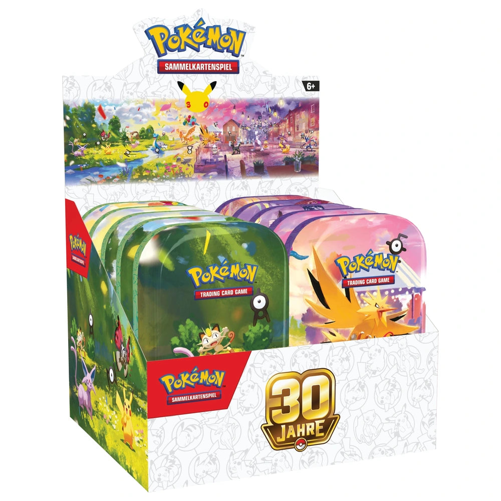 30 Jahre - Pokémon Mini-Tin Box DE
