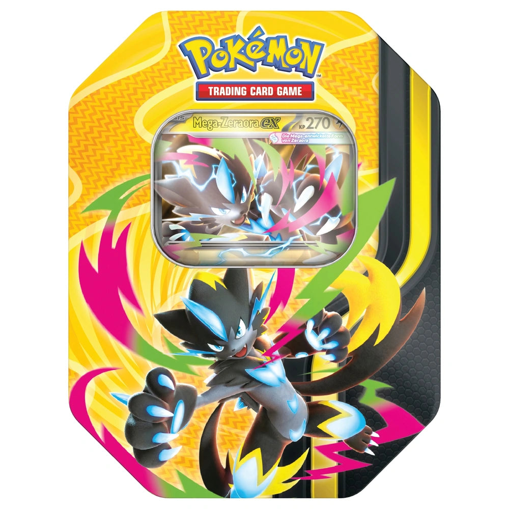 Mega Zeraora-ex Tin