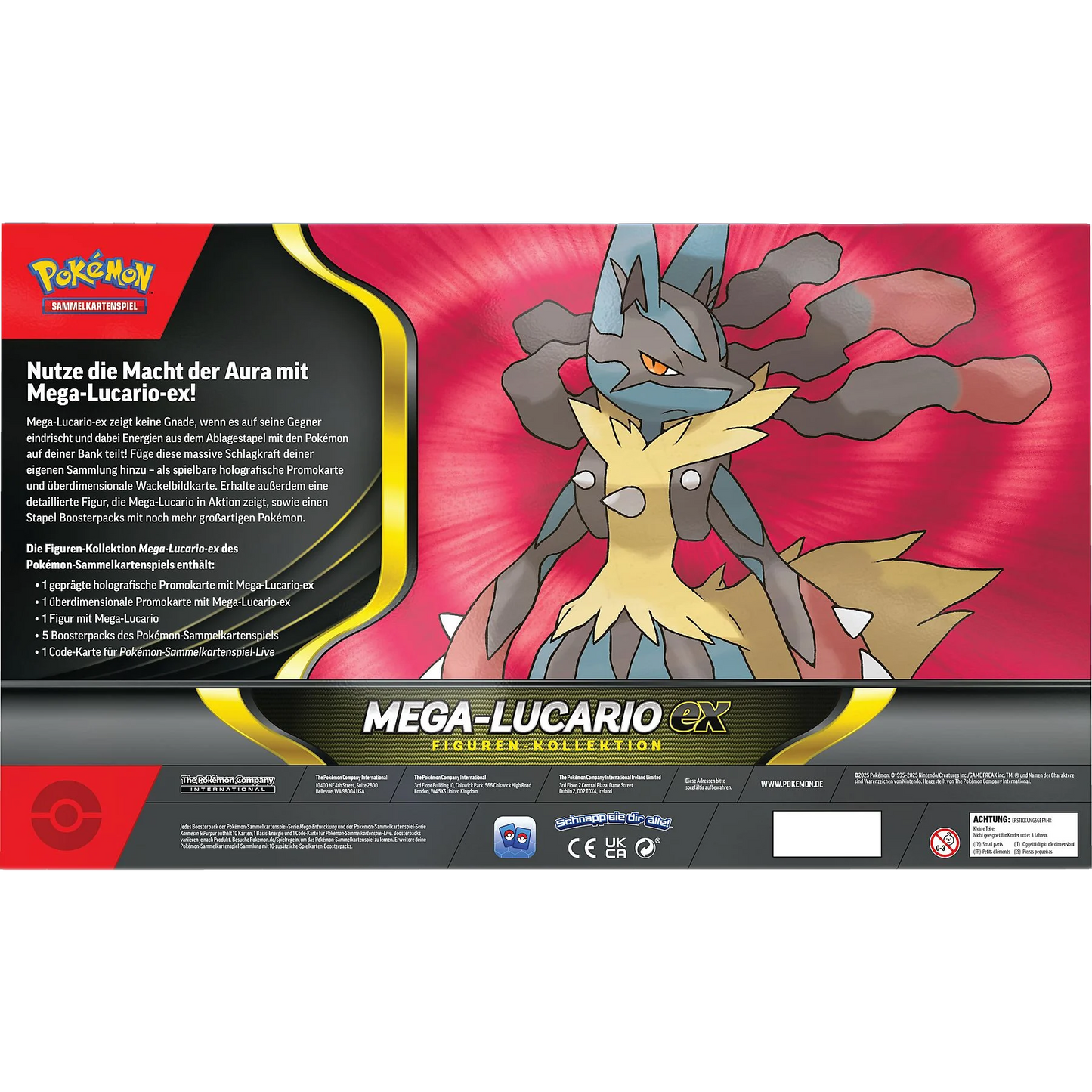 Mega-Lucario-ex Figuren Kollektion DE