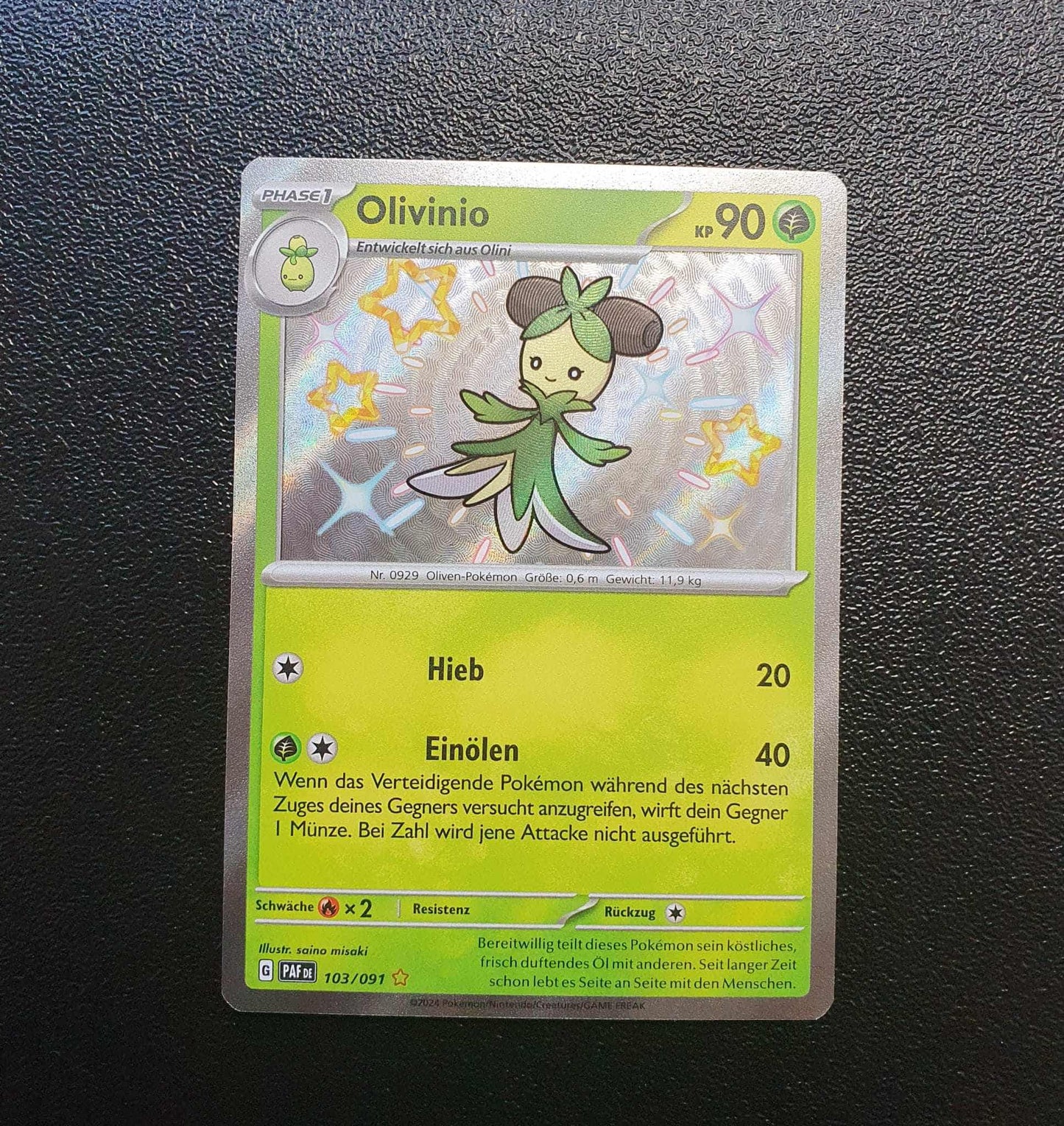 Olivinio PAF 103/091 NM DE