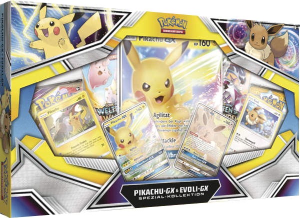 Pikachu-GX und Evoli-GX Spezial Kollektion DE