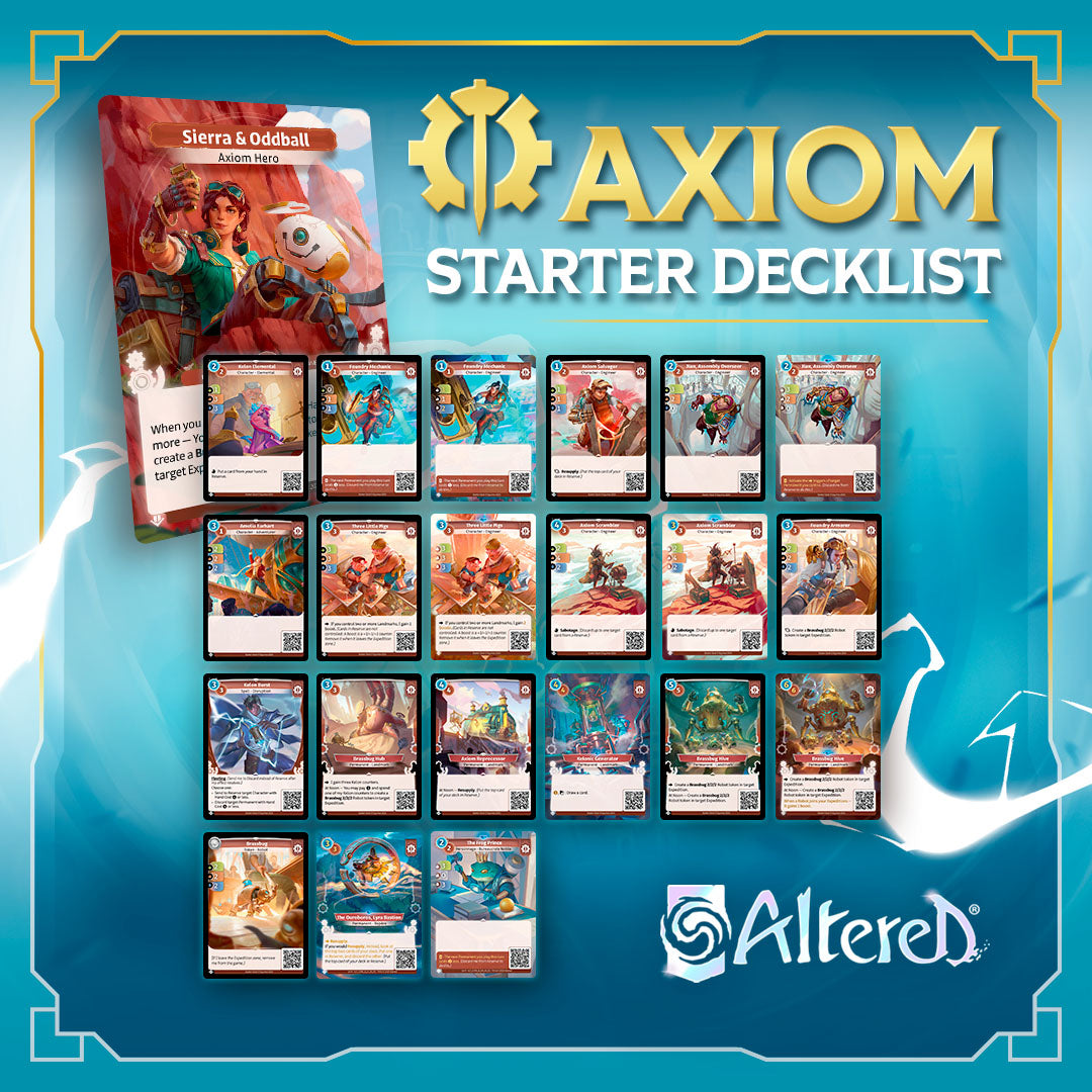 Altered Starter Decks - Beyond the Gates - Axiom ENG