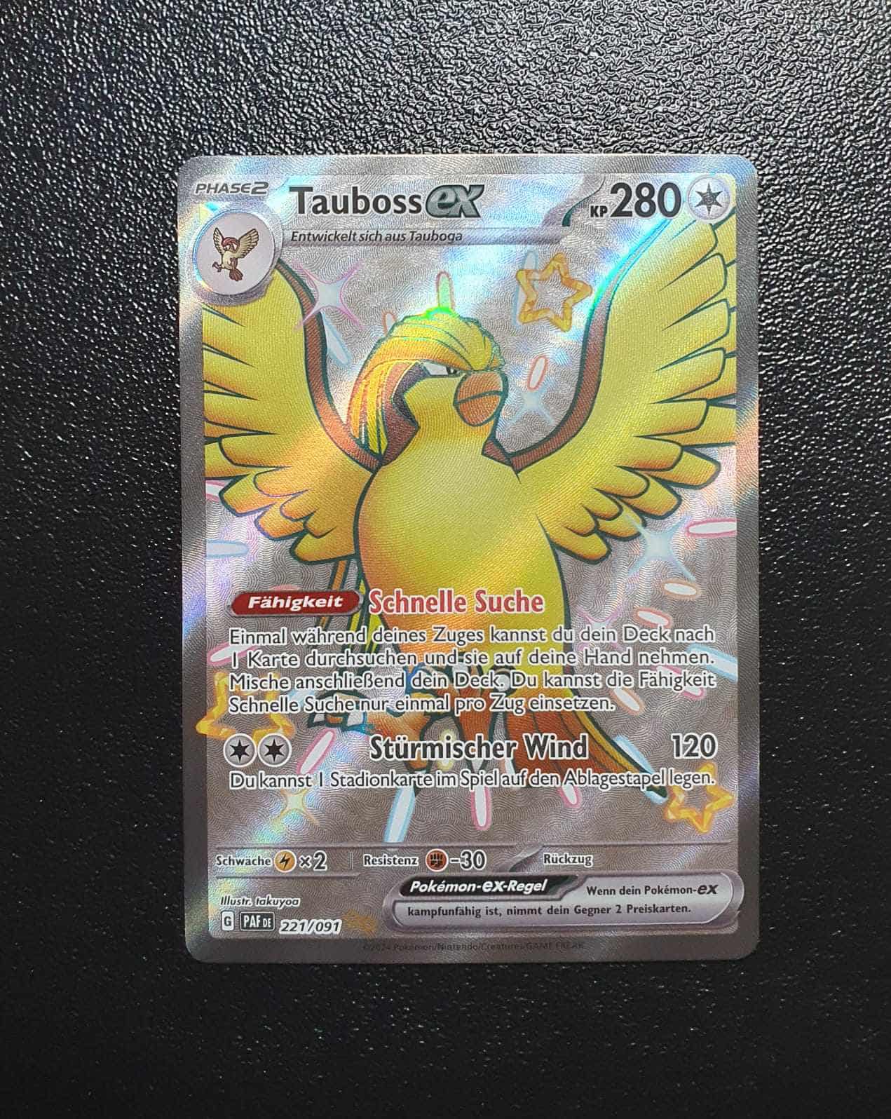 Tauboss ex PAF 221/091 NM DE