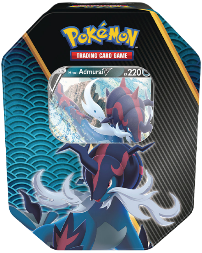 Hisui-Admurai V Pokémon Tin Box DE