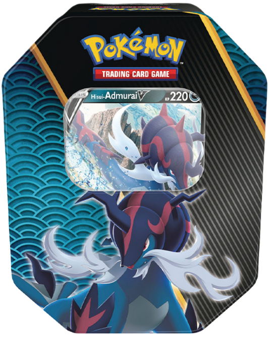 Hisui-Admurai V Pokémon Tin Box DE