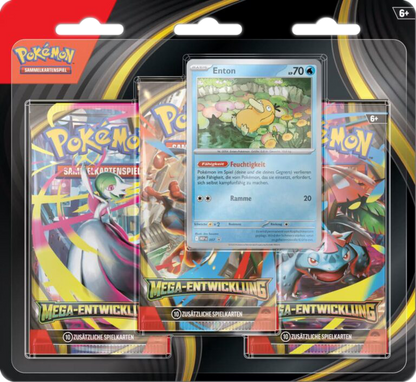 Mega Entwicklung 3-Pack Blister DE