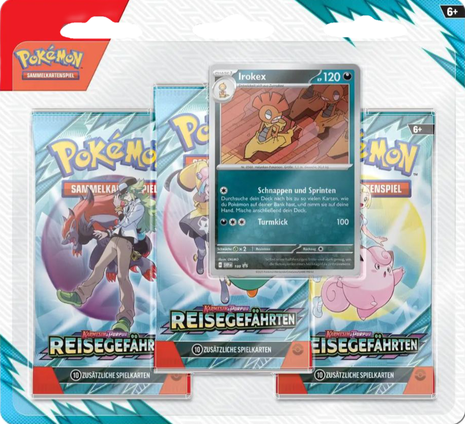 Reisegefährten 3-Pack Blister DE