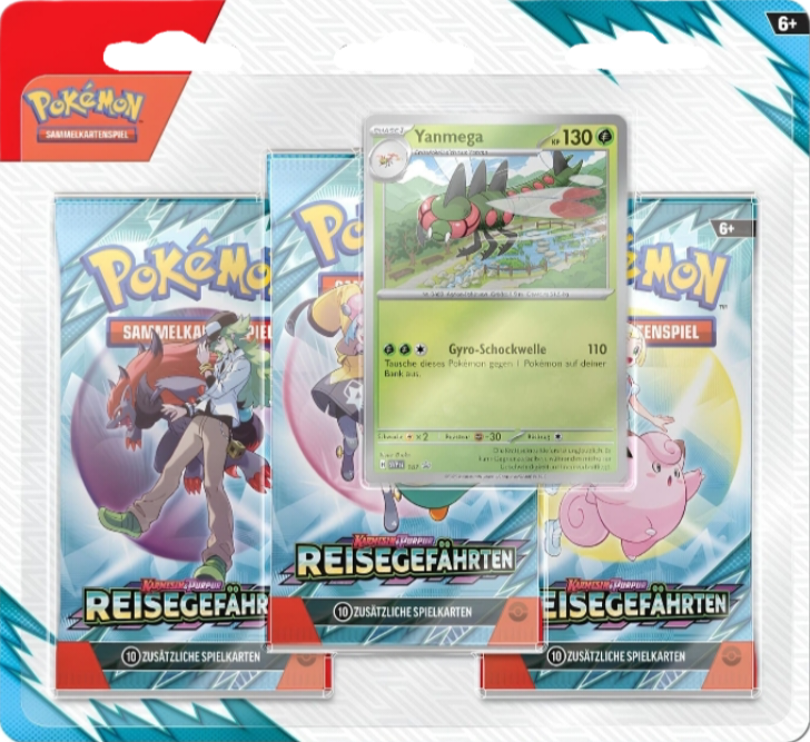 Reisegefährten 3-Pack Blister DE