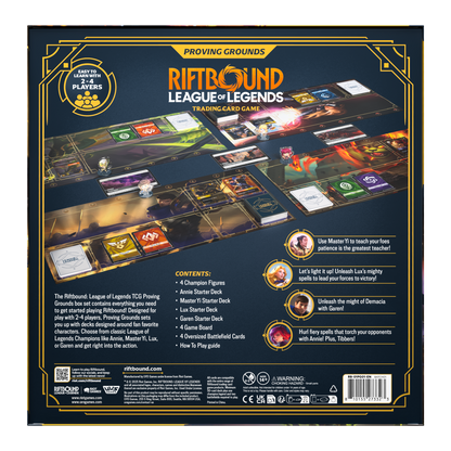 Riftbound: Origins LoL Proving Grounds Starter Set ENG