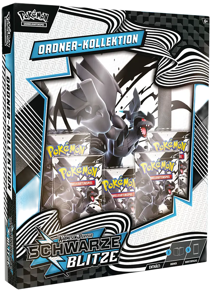 Schwarze Blitze/Black Bolt- Ordner Kollektion/Binder Collection