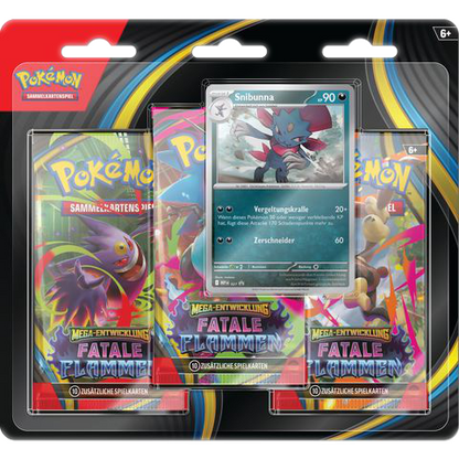 Fatale Flammen 3-Pack Blister DE