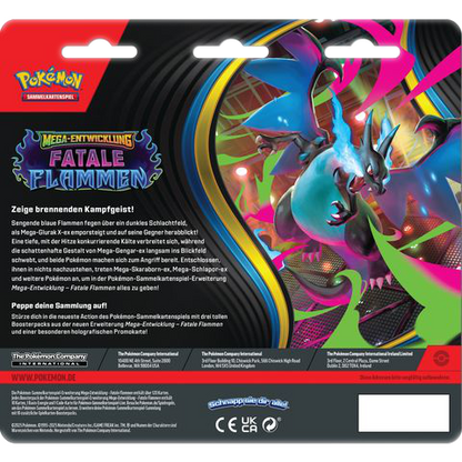 Fatale Flammen 3-Pack Blister DE