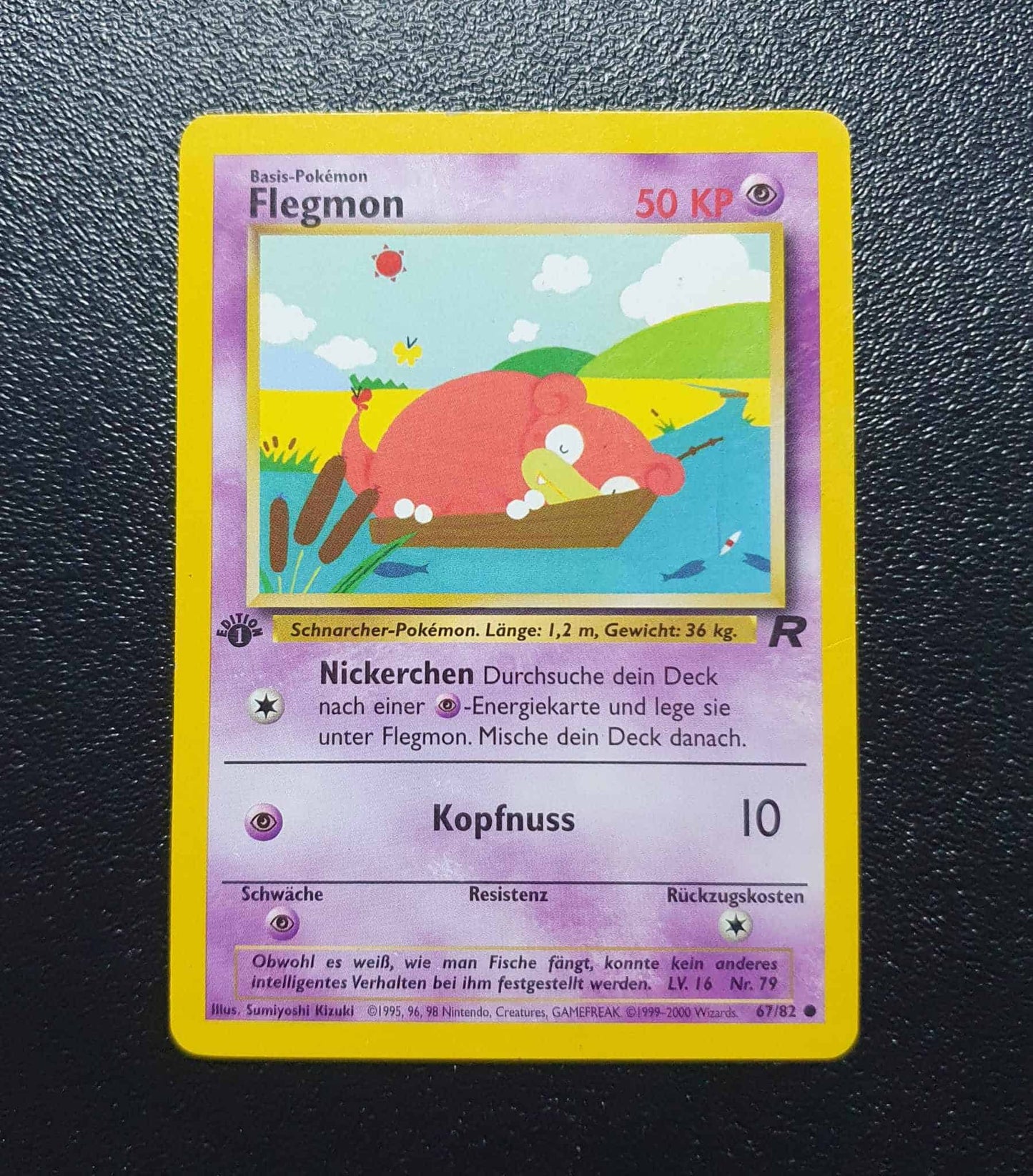 Flegmon TR 67/82 1. Edition Vintage EX DE