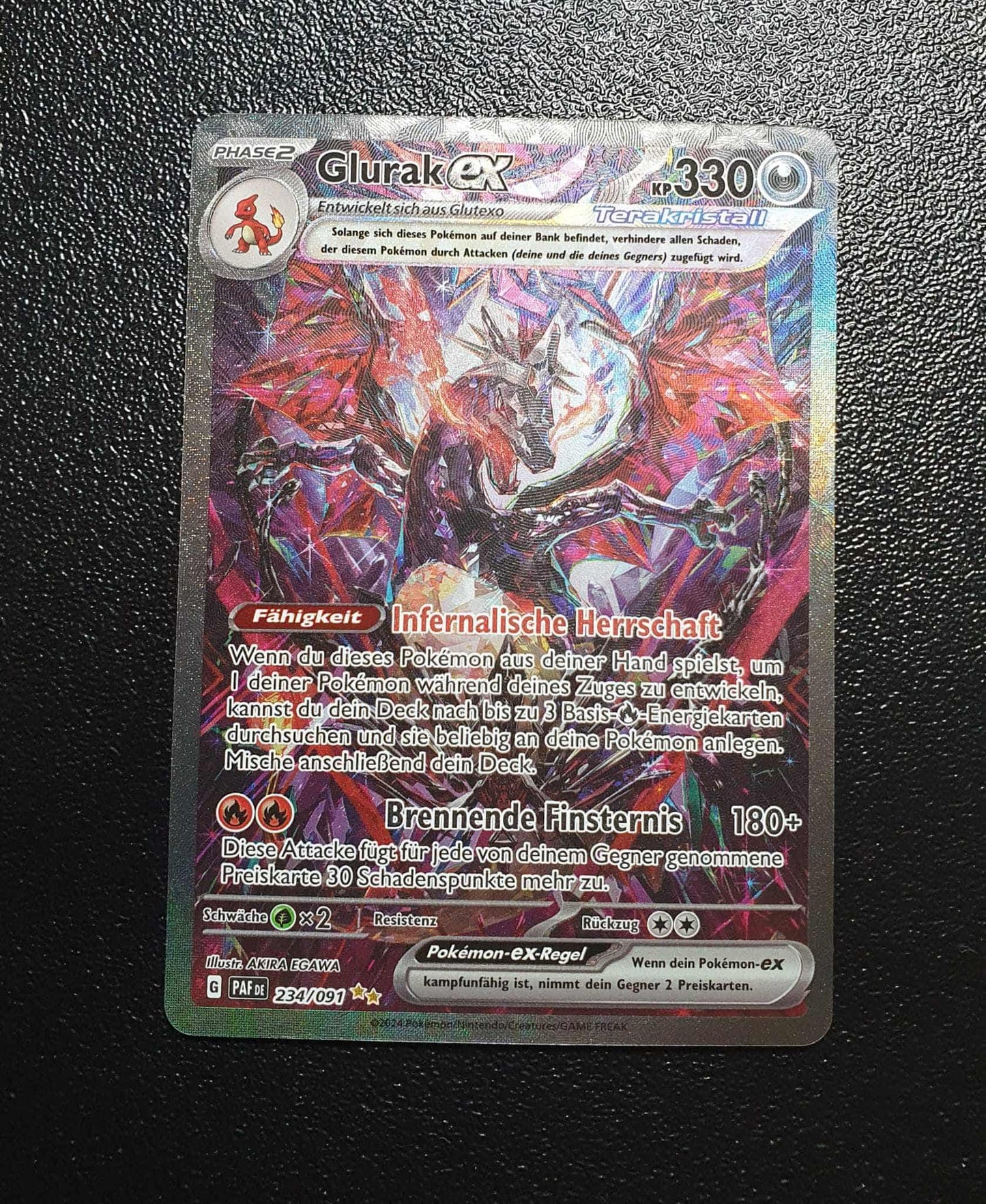 Glurak ex PAF 234/091 NM DE