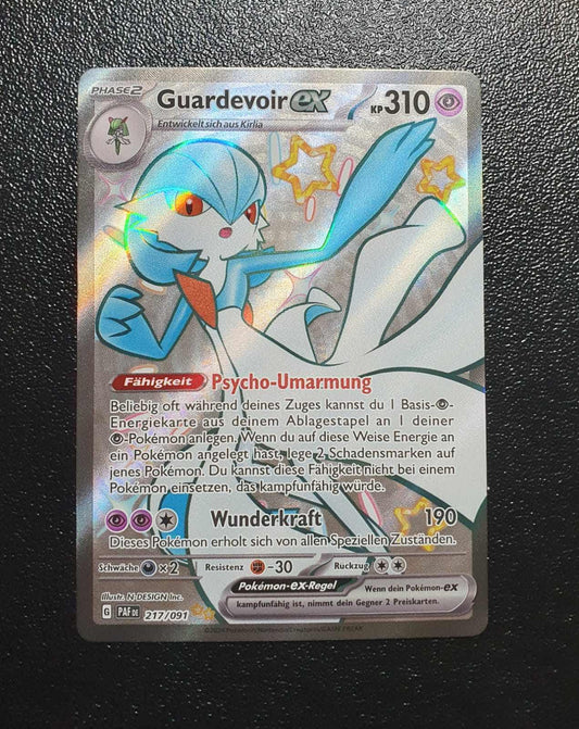 Guardevoir ex PAF 217/091 NM DE