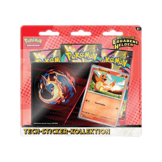 Pokémon ME2.5 Erhabene Helden Tech-Sticker Blister