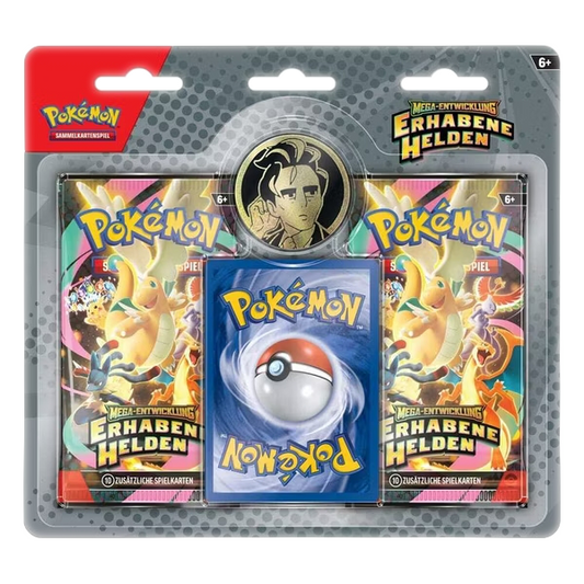 Pokémon ME2.5 Erhabene Helden 2er Blister
