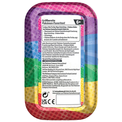 Erhabene Helden - Pokémon Mini-Tin Box DE