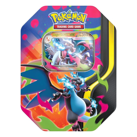 Mega Glurak X Tin Box DE