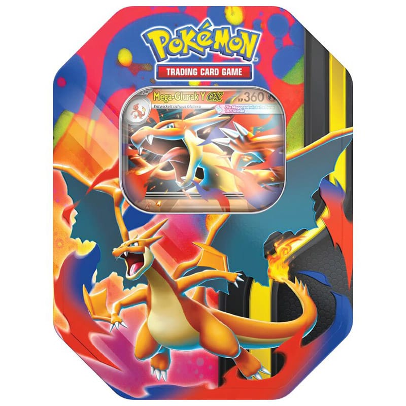 Mega Glurak Y Tin Box DE