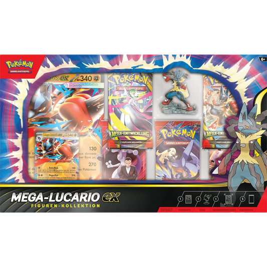 Mega-Lucario-ex Figuren Kollektion DE