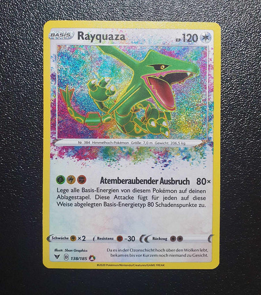 Rayquaza VIV 138/185 NM DE